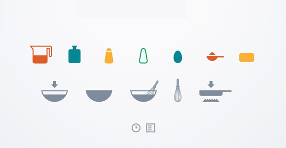 Cooking icons