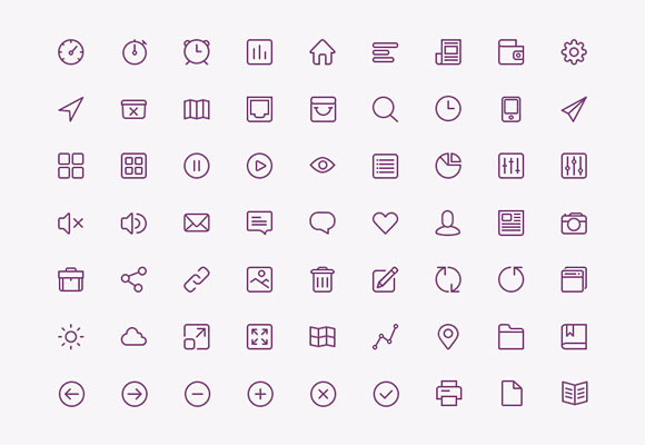 63 tiny icons