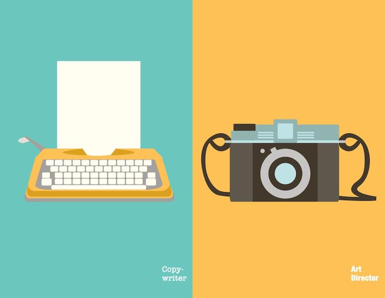 Copywriter Vs Art Director Illustration - 8