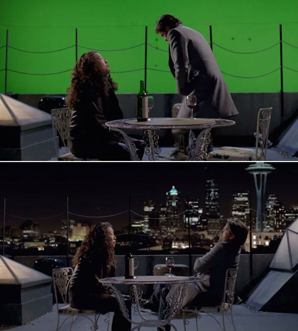 Grey's Anatomy: Before and after green screen + CGI
