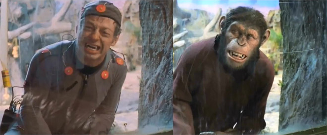 Rise of the Planet of the Apes: Before and after green screen + CGI (2)