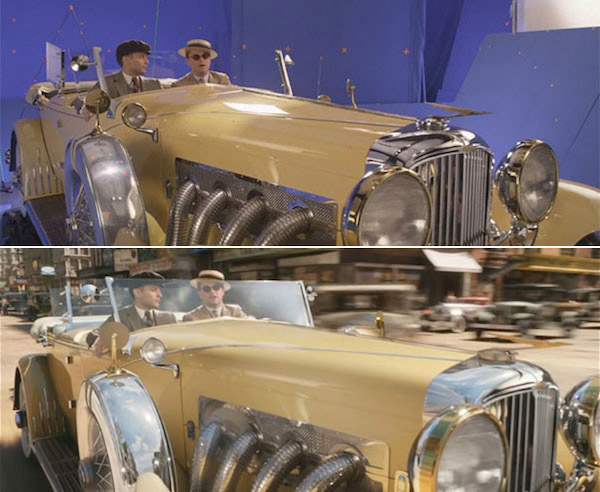 The Great Gatsby: Before and after green screen + CGI (2)