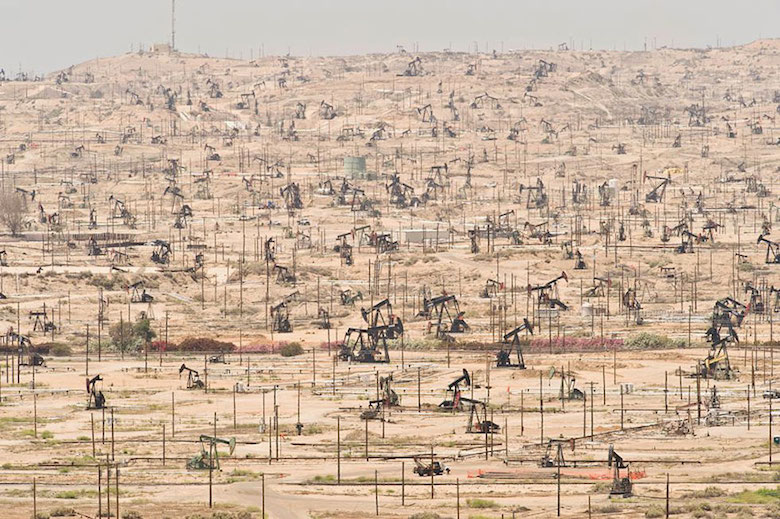 The Ken River Oil Field in California has been exploited since 1899