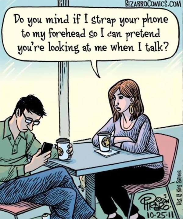 27 Funny But Thought-Provoking Images Of How Smartphones Have Taken