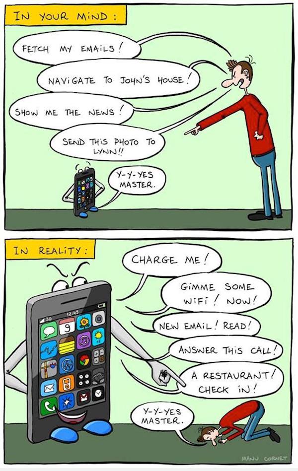 27 Funny But Thought-Provoking Images Of How Smartphones ...