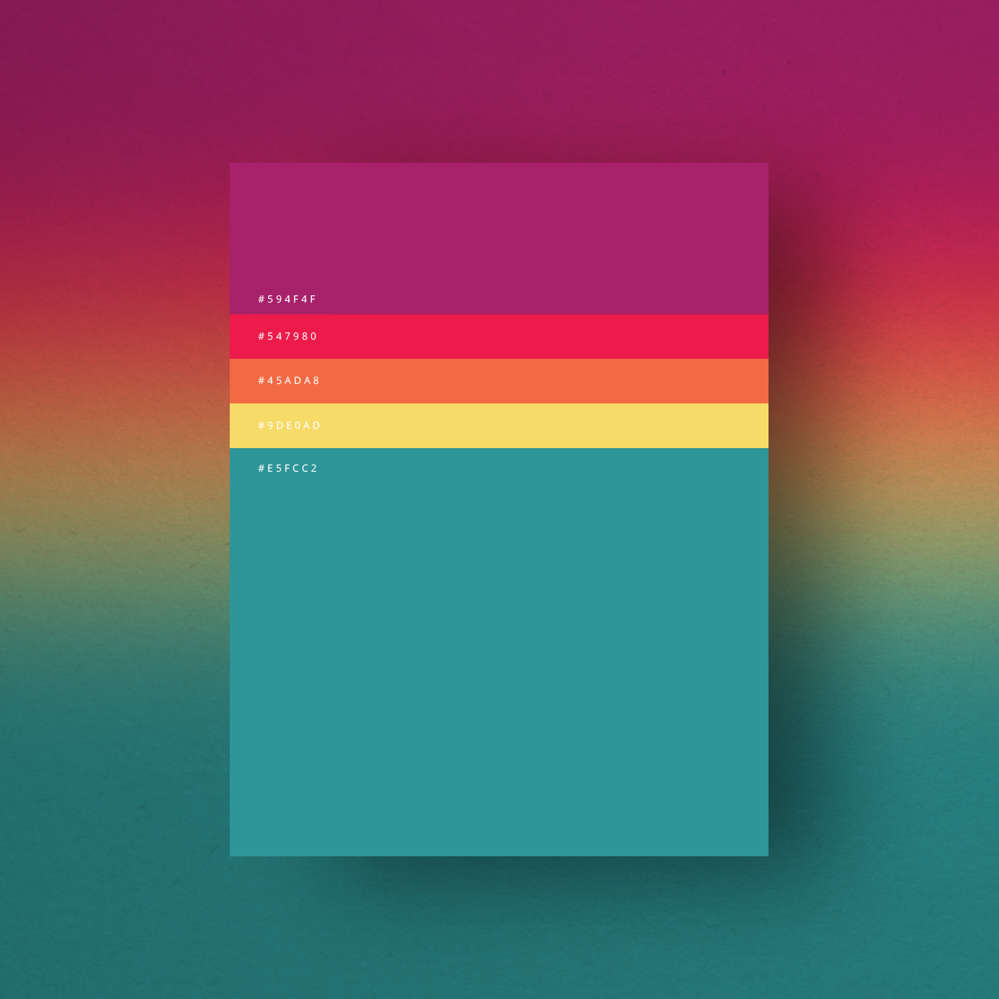 Beautiful Color Palettes For Your Next Design Project