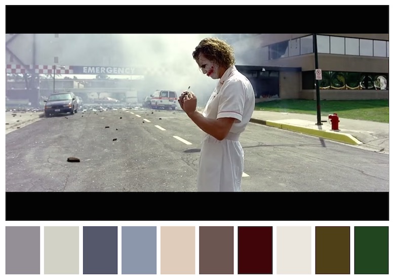 Cinema Palettes: Color palettes from famous movies - The Dark Knight