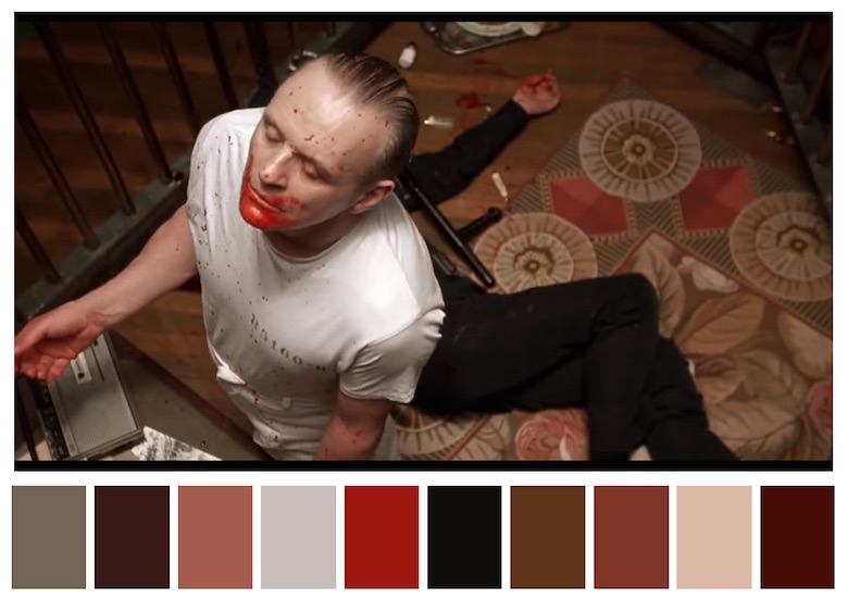 Cinema Palettes: Color palettes from famous movies - The Silence of the Lambs