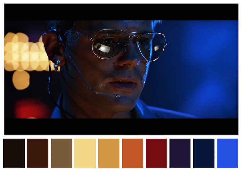 Cinema Palettes: Color palettes from famous movies - Top Gun