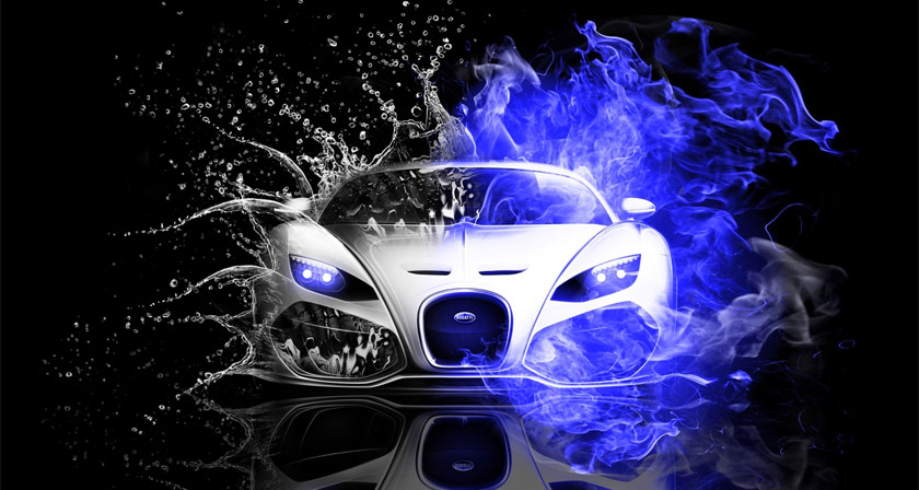 Street Racing Supercar Desktop Wallpaper - Supercars Wallpaper