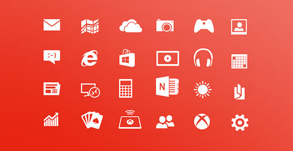 Windows 8 Metro icons