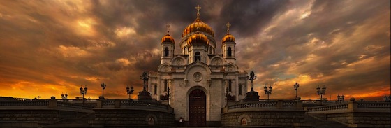 Cathedral of Christ the Saviour in Moscow by Alex Krylov (1.7 Gigapixels)