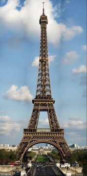 Eiffeltower Paris by Wolfgang Grossmann (0.21 Gigapixels)