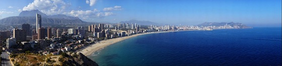 Benidorm desde el mirador de la Cala de Finestrat by Jaime Brotons (3.81 Gigapixels)