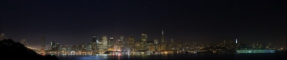 San Francisco October Night by chad pfarr (0.19 Gigapixels)