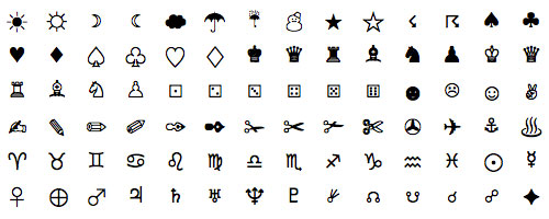Symbols And Special Characters For Facebook Twitter Google Chat Gmail Etc
