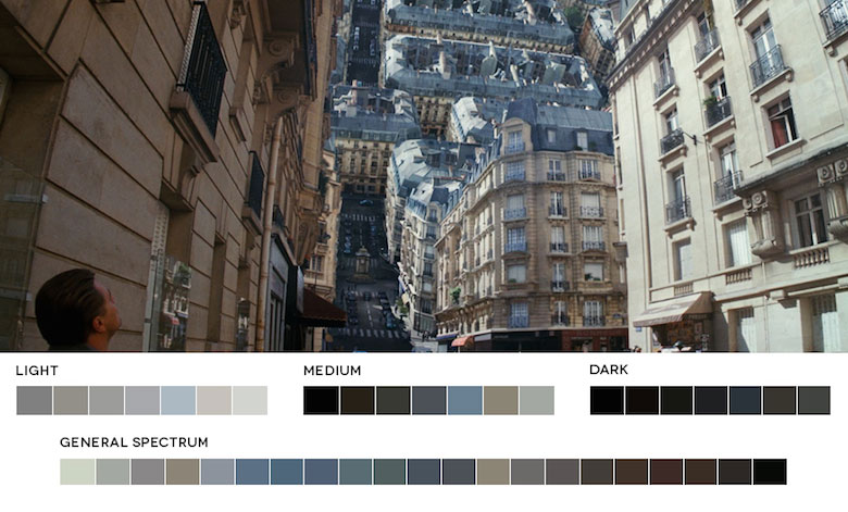 Inception - Color Palette