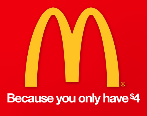 Honest Advertising Slogans - McDonald's