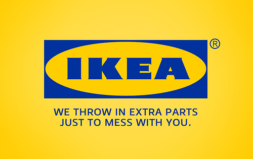 Honest Advertising Slogans - IKEA