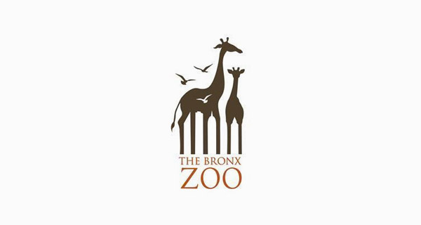 Creative Logo Design Inspiration With Hidden Meanings - The Bronx Zoo