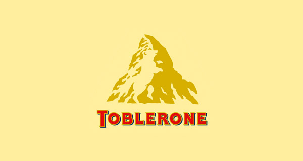 Creative Logo Design Inspiration With Hidden Meanings - Toblerone