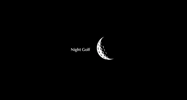 Creative Logo Design Inspiration With Hidden Meanings - Night Golf