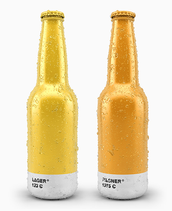 Pantone Color Beer Bottle Packaging - Lager / Pilsner