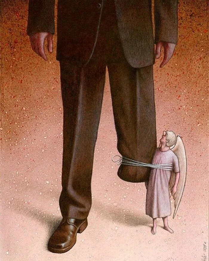 Thought Provoking Paintings By Pawel Kuczynski - 34
