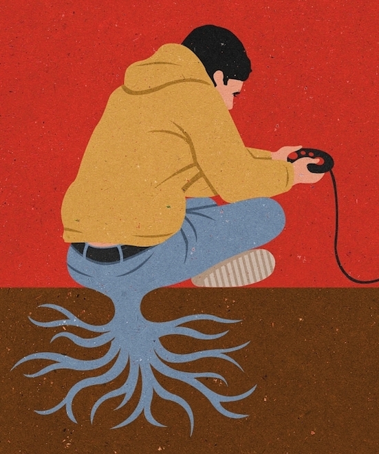 Retro Style Thought Provoking Illustrations by John Holcroft - 4