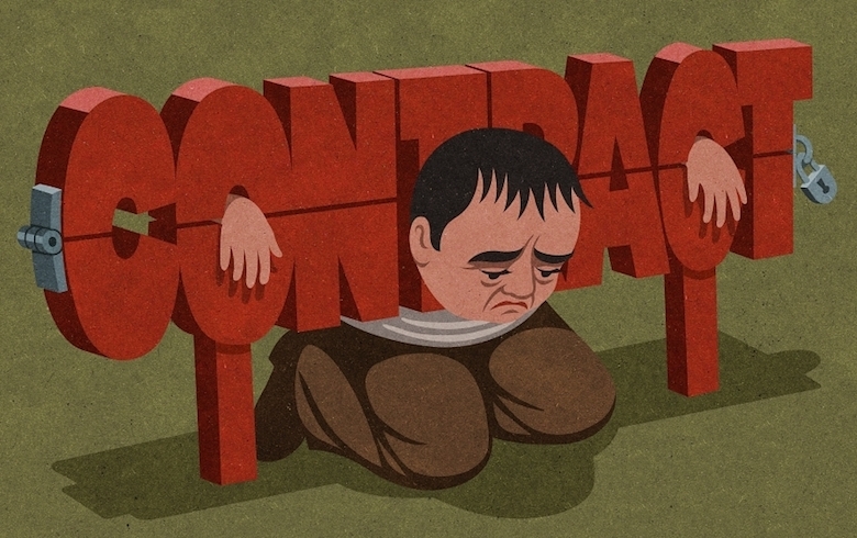 Retro Style Thought Provoking Illustrations by John Holcroft - 5