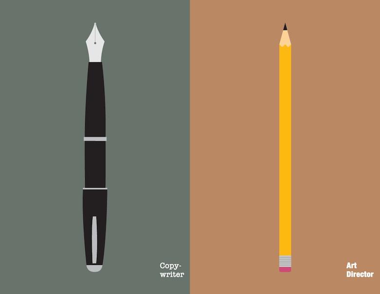 Copywriter vs. Art Director: The brush