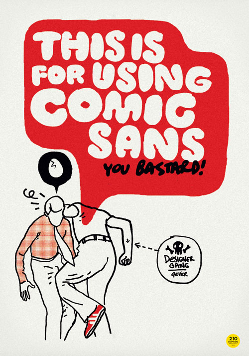 This is for using comic sans