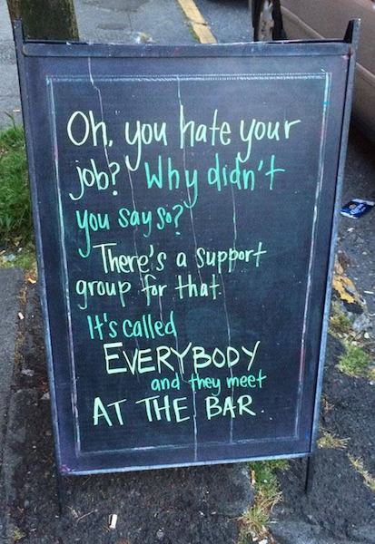 40 Funny And Creative Bar Signs That'll Make You Step In 