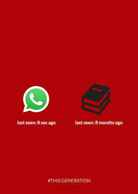 This Generation: WhatsApp Vs Books