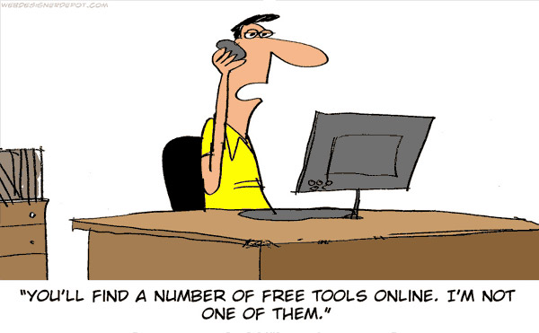 Funny Web Designer Jokes & Developer Humour - Free website design tools online