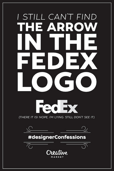 Designer Confessions - Fedex Logo