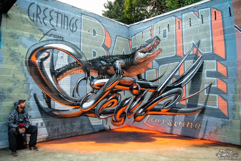 17 Amazing 3D Graffiti Artworks That Look Like They're Floating In Mid-Air