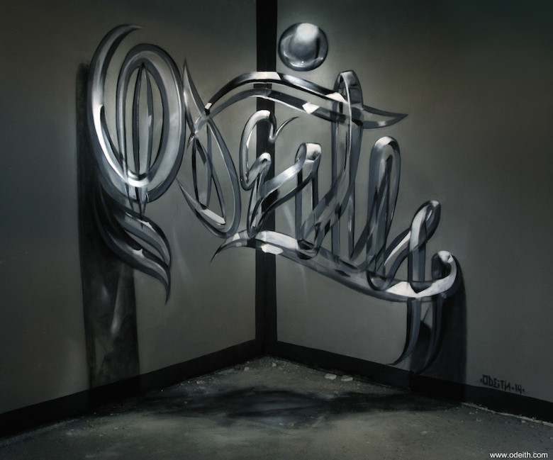 3D Anamorphic Graffiti Street Art - 3