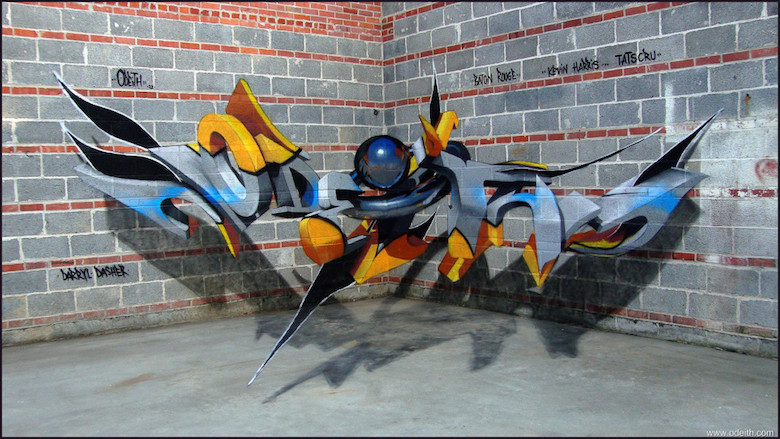 17 Amazing 3d Graffiti Artworks That Look Like They Re