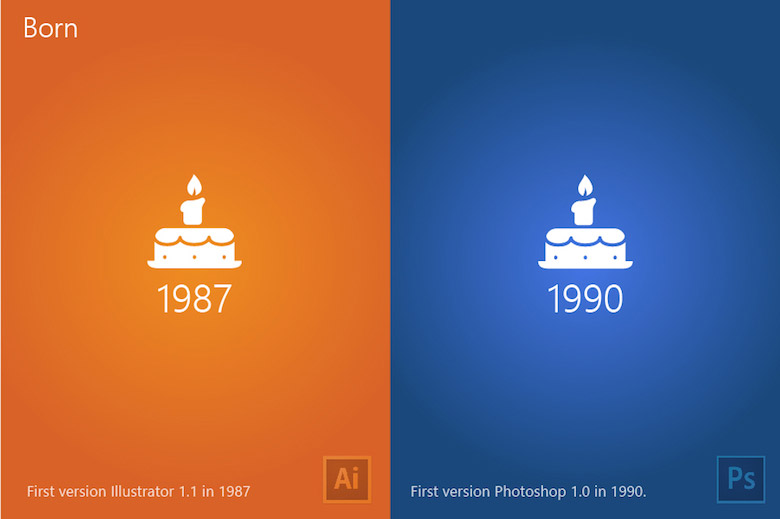 9 Cool Posters That Show The Differences Between Adobe Illustrator And Photoshop