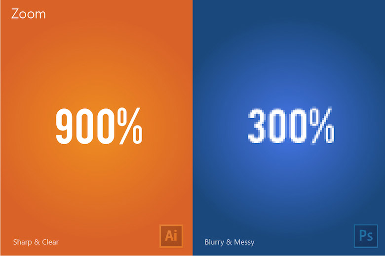 what are things photoshop is used for compared to adobe illustrator