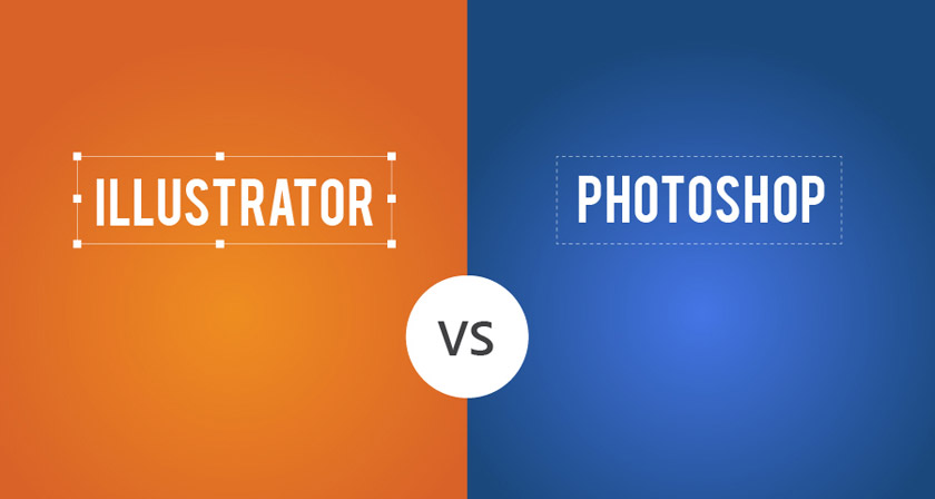 adobe illustrator vs photoshop best