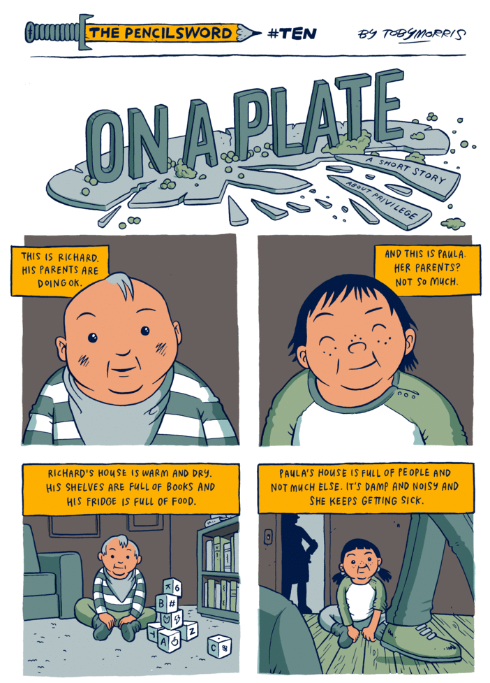 This Brilliant Comic Strip On Rich Vs Poor Upbringing Shows What Privilege  Is All About