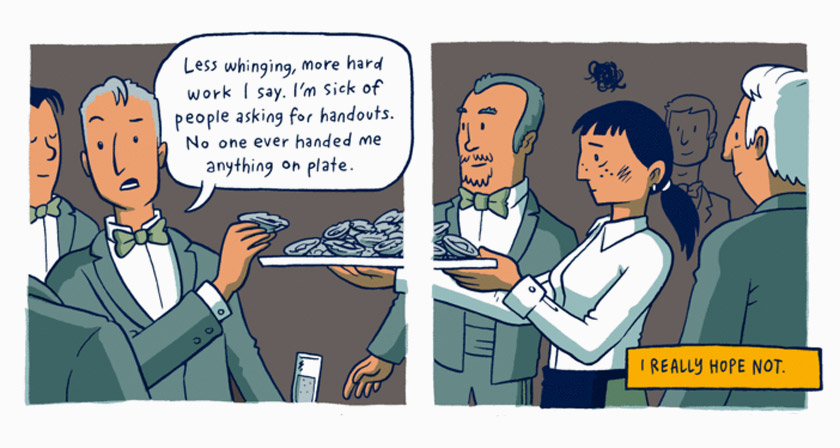 This Brilliant Comic Strip On Rich Vs Poor Upbringing Will Humble You