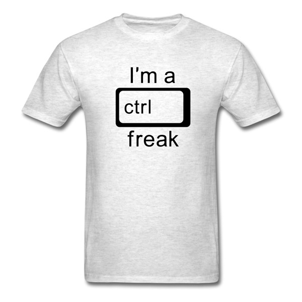 Buy T-Shirts For Graphic & Web Designers - Im a CTRL Freak