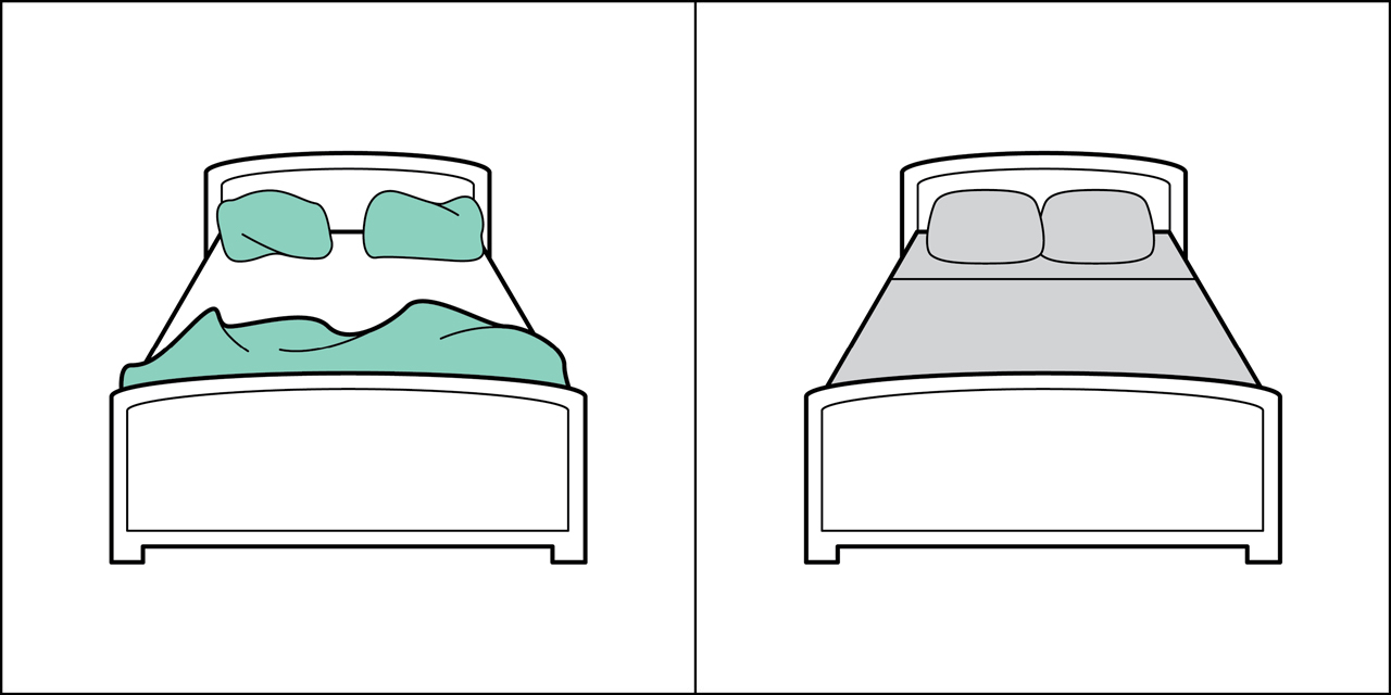 Two kinds of people - Bed