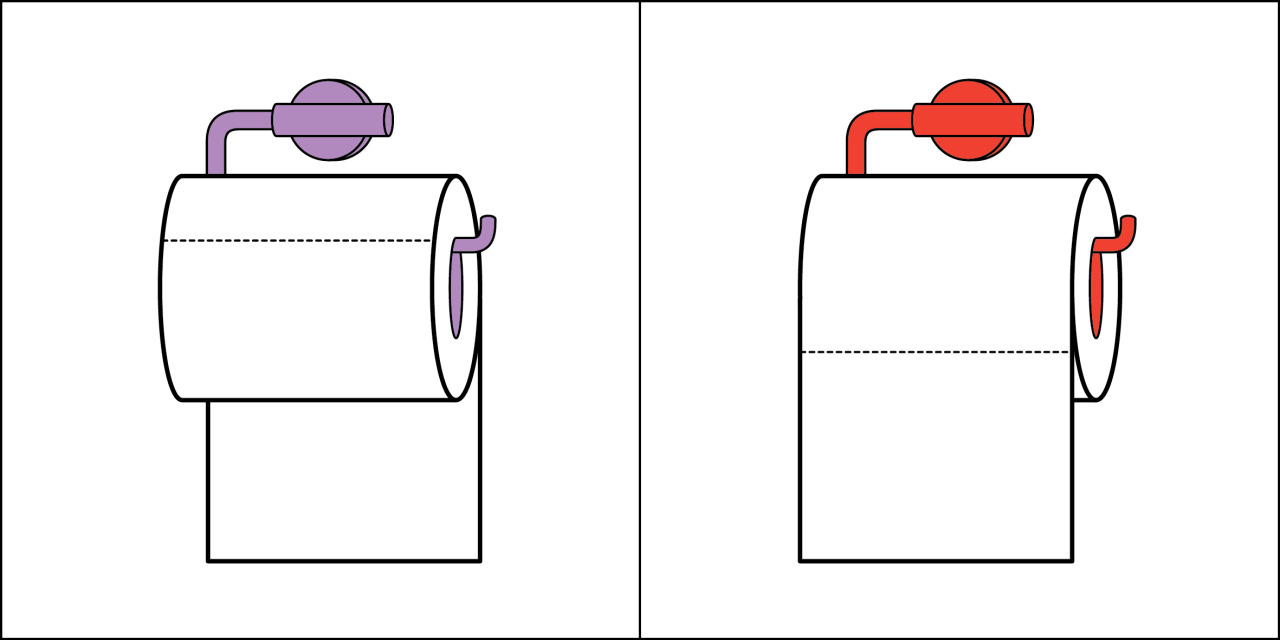 Two kinds of people - Toilet Roll