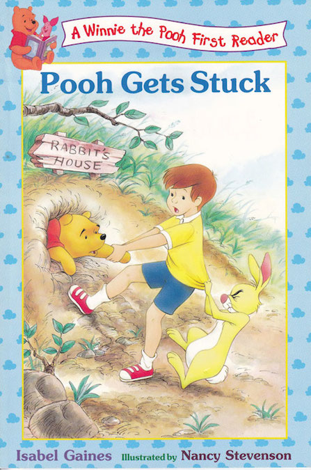 Worst/Funniest Book Titles & Covers - Pooh Gets Stuck