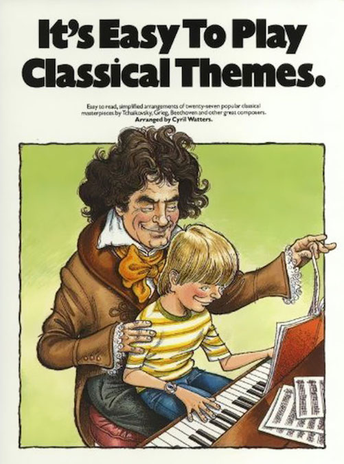 Worst/Funniest Book Titles & Covers - It's Easy To Play Classical Themes