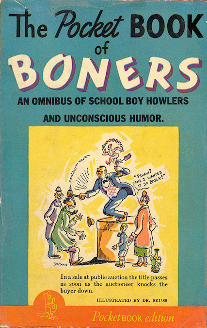 Worst/Funniest Book Titles & Covers - The Pocket Book Of Boners